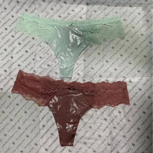 Victoria’s Secret Lace Thongs - Picture 3 of 5